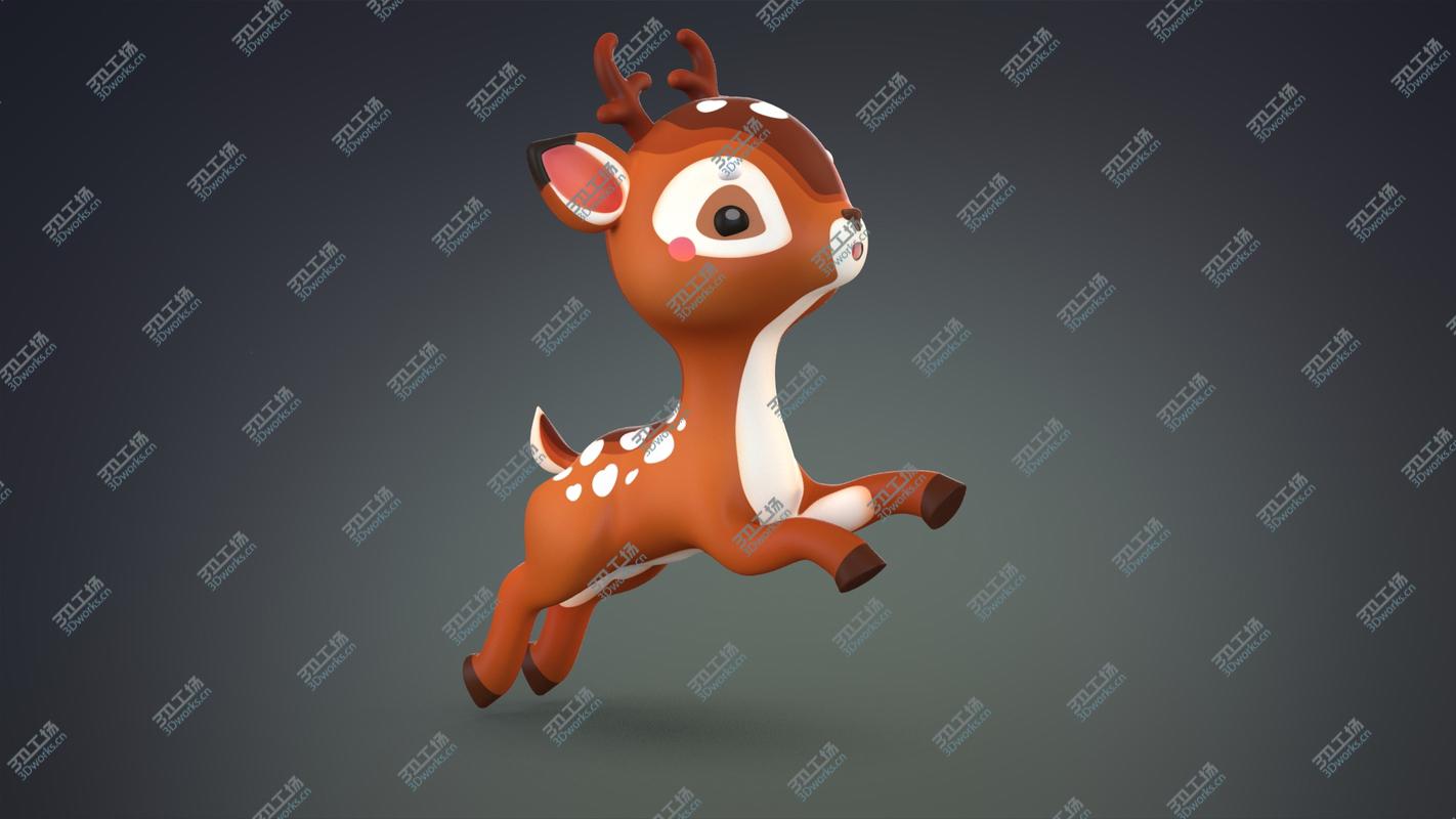 images/goods_img/202105072/3D Cartoon Deer(1) model/4.jpg